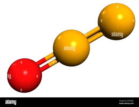 3D image of Nitrous oxide skeletal formula - molecular chemical ...