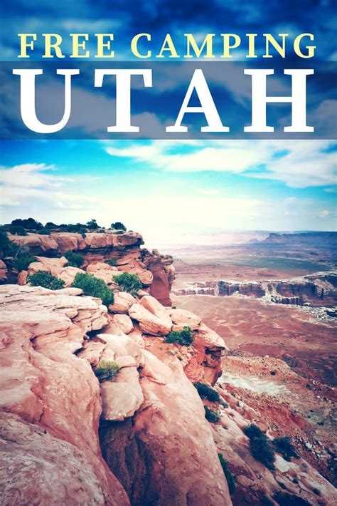 Free camping is the best #camping ... and #utah is one of the most ...