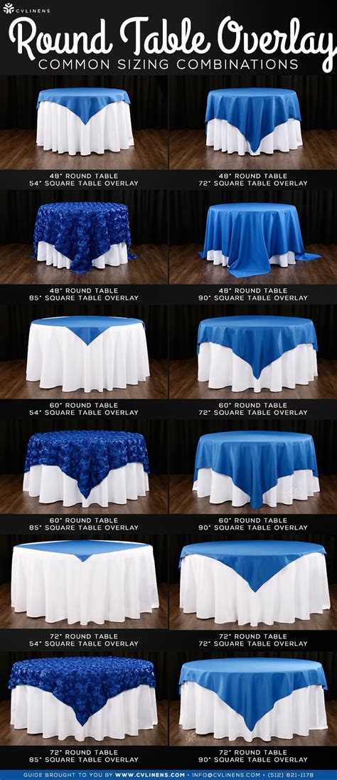 the instructions for how to make a round table cover with blue and ...