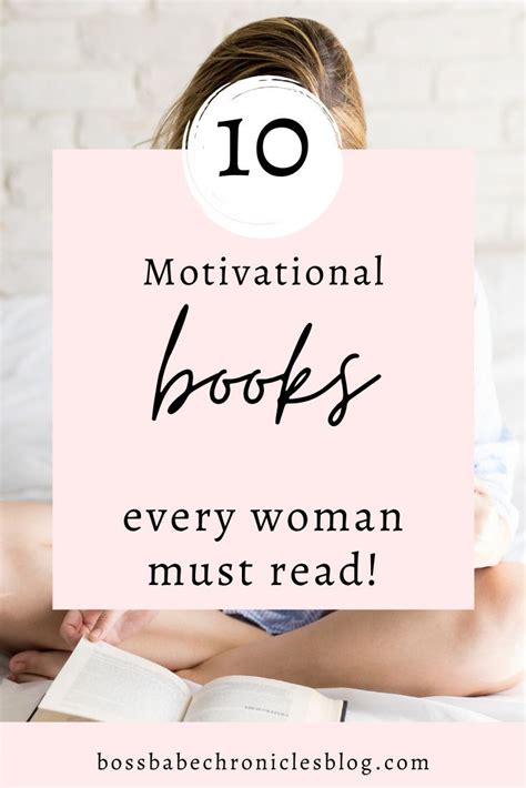 10 Motivational Books For Women | Motivational books, Motivation, Inspirational books