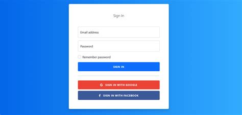 30 Bootstrap Login Form Examples With Trendy Design And Useful Options ...