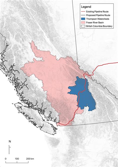 Map illustrating the Fraser River Basin with our Area of Interest... | Download Scientific Diagram