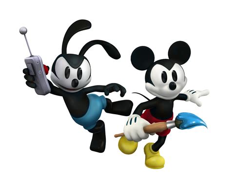 epic mickey characters - Just Push Start