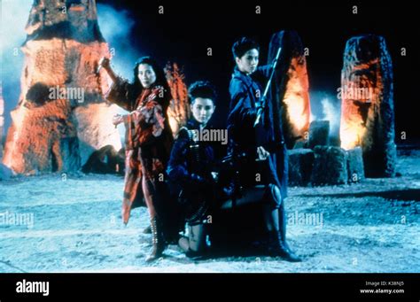 HEROIC TRIO MICHELLE YEOH, MAGGIE CHEUNG, ANITA MUI Date: 1993 Stock ...