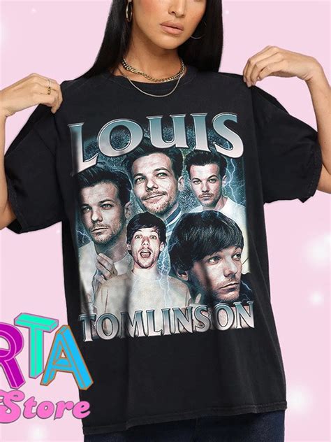 Louis Tomlinson Shirt Louis Tomlinson Printed Graphic Tee | Etsy