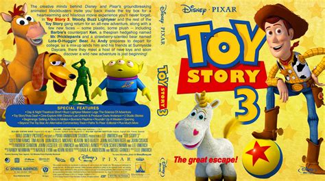 Toy Story 3 - Movie Blu-Ray Custom Covers - ToyStory3BRCLTv1 :: DVD Covers