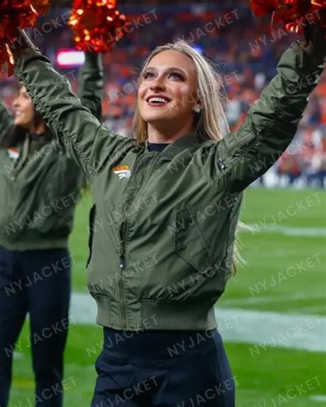 Get Denver Broncos Cheerleaders Bomber Jacket | NY Jacket