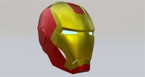 STL file iron man helmet 3D print model 👨 ・3D print model to download・Cults