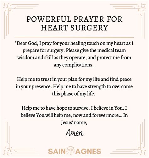 7 Prayers for Heart Surgery: Catholic Prayers With Images