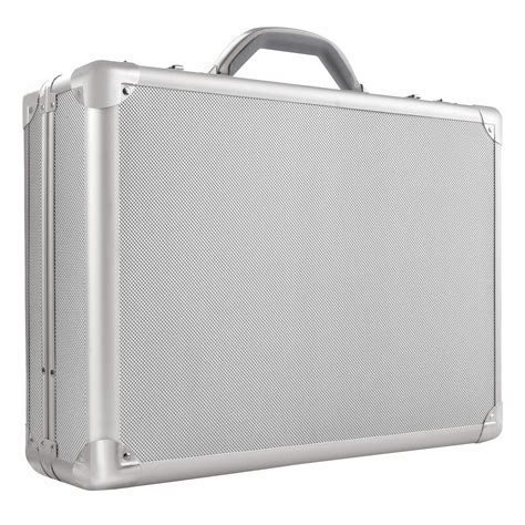 SOLO Aluminum Laptop Case for Laptop Up to 17 in, Silver - 23L322 ...