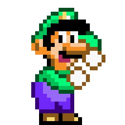 SMAS SMW Luigi Dancing by CursedMario on DeviantArt