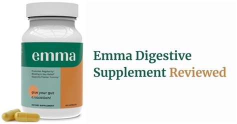 Emma Digestive Supplement Reviews | Ultimate Digestive Solution