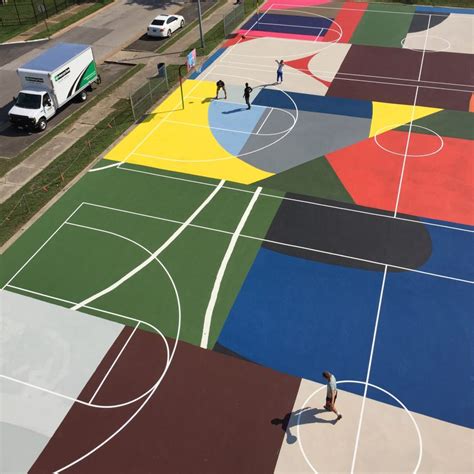 Dix terrains de basket colorés du monde entier - ThePressFree