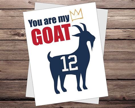 Tom Brady love card. Funny Birthday greeting Card for New England Patriots fans. NFL and ...