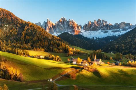 Autumn in Santa Maddalena | Mountain photos, Wonders of the world ...