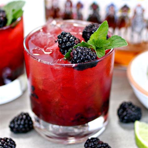 🍹Blackberry Bourbon Smash Cocktail Recipe🍹 | Recipe | Bourbon smash ...