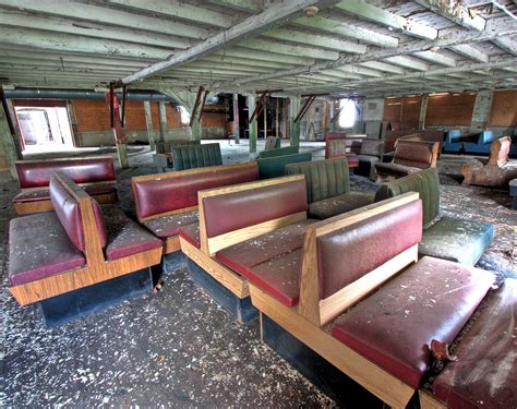 Booth Seating in Storage | At Talcottville Mill, Connecticut… | Flickr