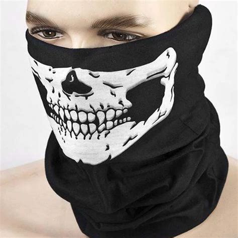 Halloween Scary Mask Festival Skull Masks Skeleton Outdoor Motorcycle Bicycle Multi Masks Scarf ...