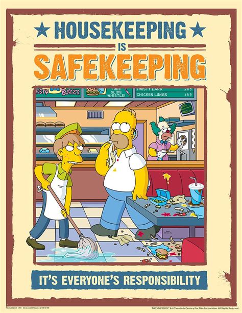 Simpson's Safety Posters - Imgur | Safety posters, Health and safety poster, Safety pictures