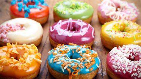 Colorful Donut Wallpapers - Top Free Colorful Donut Backgrounds - WallpaperAccess