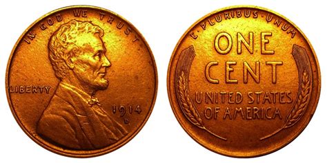 1914 D Lincoln Wheat Penny Coin Value Prices, Photos & Info