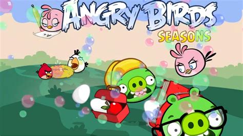 Download Video Game Angry Birds Seasons HD Wallpaper