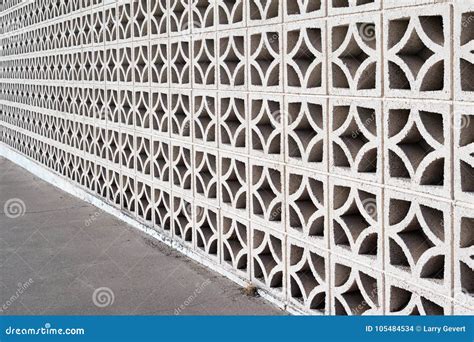 Decorative Masonry Screen Wall Stock Photo - Image of historic, nature ...