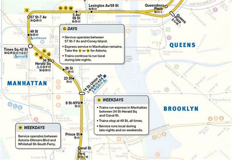 Q Line Subway Map