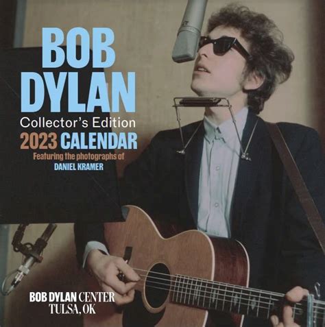 Bob Dylan Calendar 2023