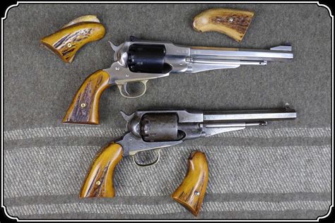 Elk Horn Uberti 1858 Remington Grips