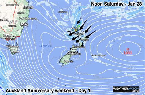 Auckland Anniversary this weekend + Wellington today: the forecast ...