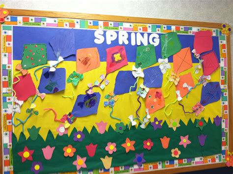 Bulletin Board for Spring! | Spring bulletin boards, Toddler bulletin boards, Toddler activities