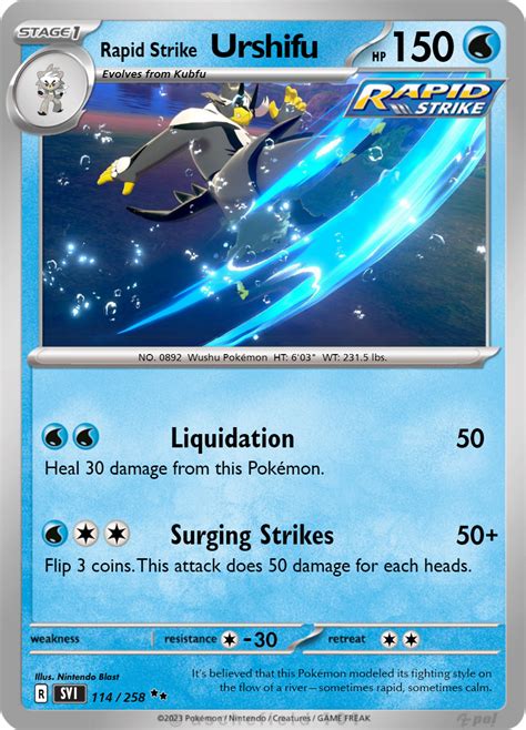 Urshifu - ProfessionalCardGenerator | Pokécardmaker.net