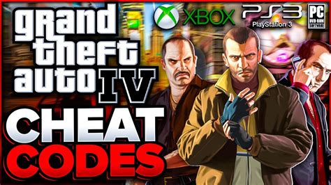 Master GTA 4: Complete Cheat Code Guide for Xbox, PS3 & PC! | GTA BOOM - YouTube