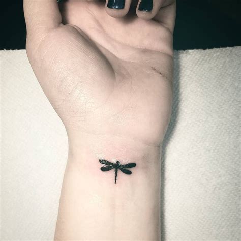 Cute small simple but very meaningful dragonfly tattoo. | Simple tattoos for women, Small ...