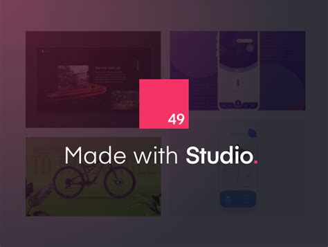 Made with Studio #49 | Studio, Screen design, Web design