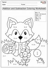 Engaging Subtraction Coloring Worksheets For Kids  Fun Math Activities sketch template