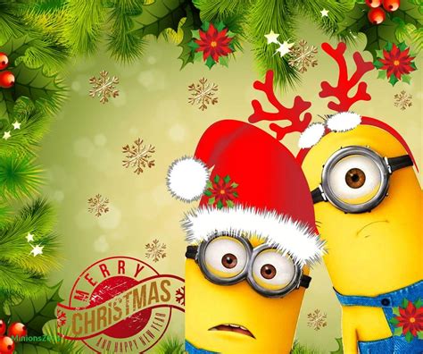 Minions Christmas Wallpapers - Wallpaper Cave