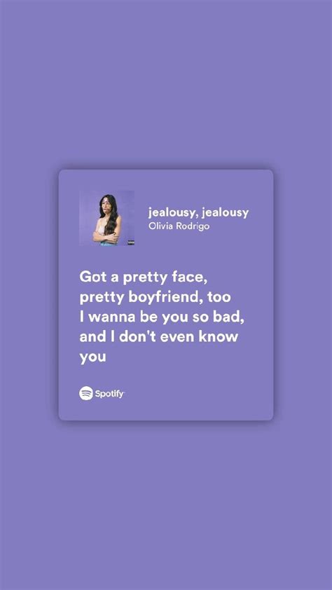 jealousy, jealousy, Olivia Rodrigo | Pretty lyrics, Song lyrics ...