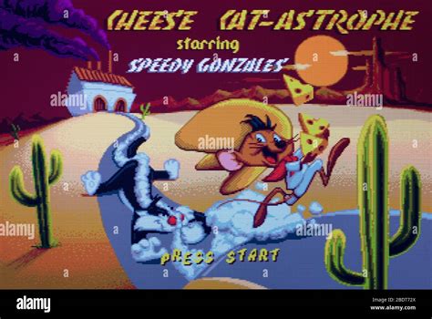 Speedy Gonzales Cheese Cat-Astrophe - Sega Genesis Mega Drive ...