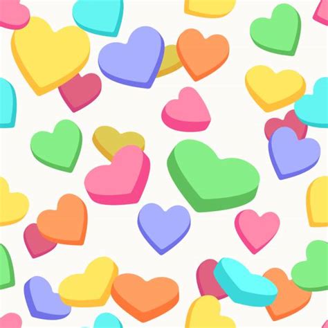 Candy Heart Illustrations, Royalty-Free Vector Graphics & Clip Art - iStock