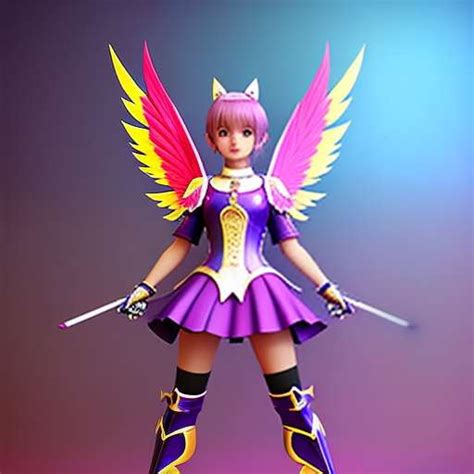 Magical Girl Anime Character Creator - 3D Midjourney Prompt – Socialdraft