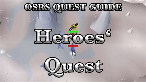 OSRS: Heroes' Quest Quest Guide - RuneScape - YouTube