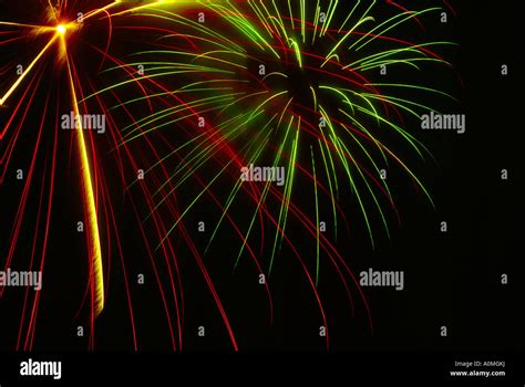 Firework Display England Stock Photo - Alamy