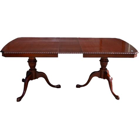 Mahogany Chippendale Dining Room Table by Drexel from maineantiquefurniture on Ruby Lane