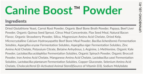 Canine Boost (Powder) - Ultimate Pet Nutrition