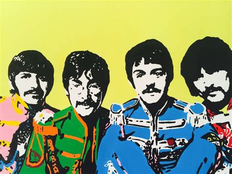 Pop-Art Painting The Beatles - Catawiki