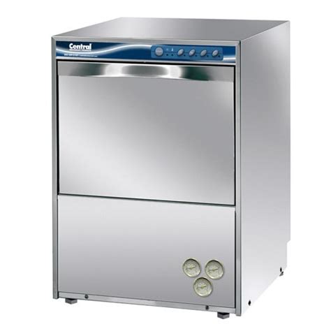 Undercounter Stainless Steel Sanitizing Dishwasher, High Temperature ...