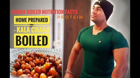 Boiled Black Chana Nutrition Facts - Nutrition Pics