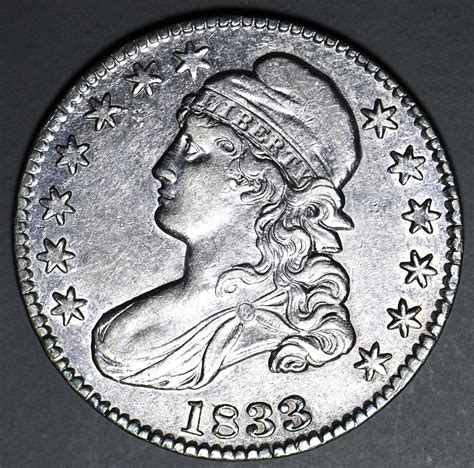 1833 capped bust half dollar, in a high AU/BU grade with great eye appeal | eBay